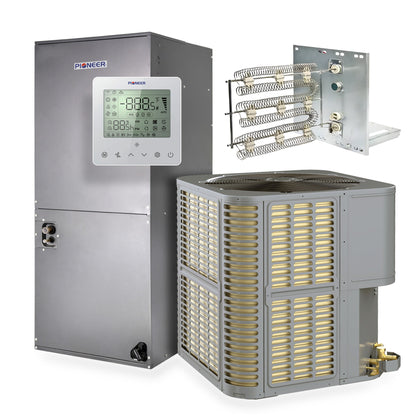 Pioneer® Vertex™ 56,000 BTU 17 SEER2 230V Ducted Central Split Air Conditioner Inverter Heat Pump